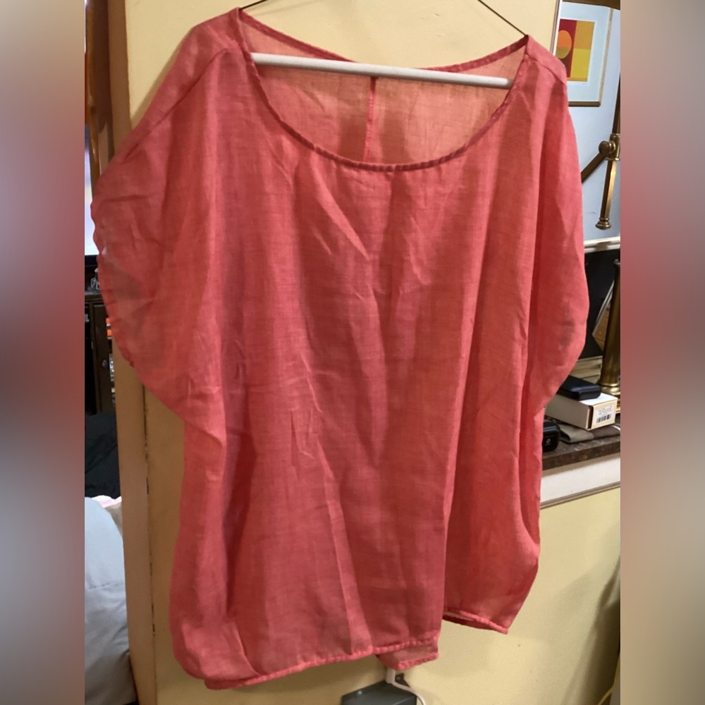 Women’s shirt Sleeve Casual  Blouse, size 4XL